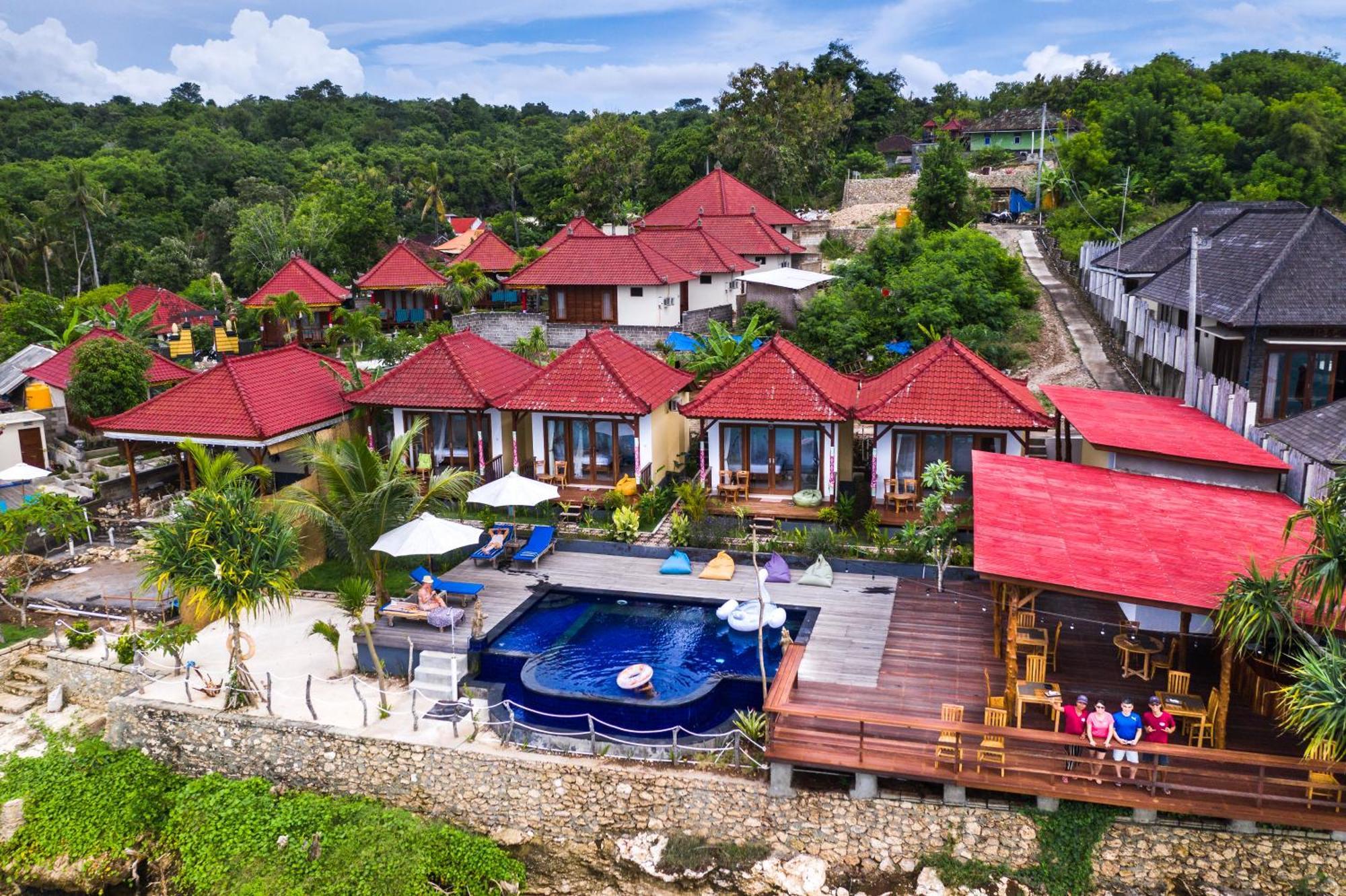 Nusa Veranda Sunset Villas & Restaurant Нуса-Лембонган Экстерьер фото